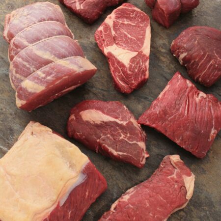 WHOLE PRIMAL CUTS - RUMP, SILVERSIDE, TOPSIDE, ROUND OR BRISKET
